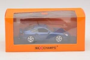 Porsche 911 996 Turbo Blue Metallic Maxichamps 1:43 940069301 Metall – Bild 5 von 5