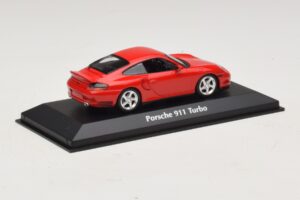 Porsche 911 996 Turbo Rot Maxichamps 1:43 940069300 Metall – Bild 2 von 5