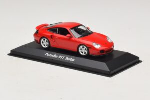 Porsche 911 996 Turbo Rot Maxichamps 1:43 940069300 Metall – Bild 3 von 5