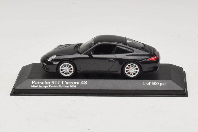 Porsche 911 997 Carrera 4S Grau Metallic Minichamps 1:43 403066430 Metall