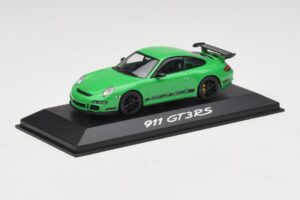 Porsche 911 997 GT3 RS Grün Minichamps 1:43 403066011 Metall – Bild 2 von 5
