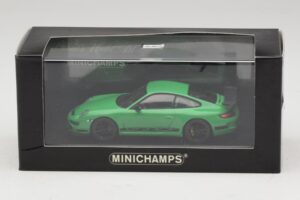 Porsche 911 997 GT3 RS Grün Minichamps 1:43 403066011 Metall – Bild 5 von 5