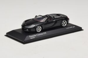Porsche Carrera GT Schwarz Minichamps 1:43 430060230 Metall – Bild 2 von 5