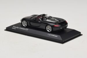 Porsche Carrera GT Schwarz Minichamps 1:43 430060230 Metall – Bild 3 von 5