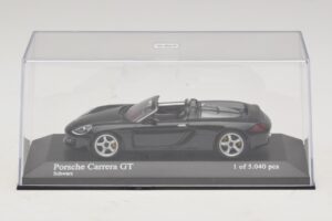 Porsche Carrera GT Schwarz Minichamps 1:43 430060230 Metall – Bild 4 von 5