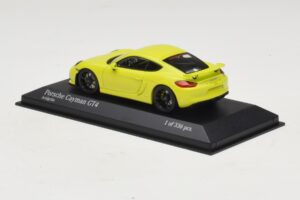 Porsche Cayman GT4 981 Grün Minichamps 1:43 410066122 Metall – Bild 3 von 5