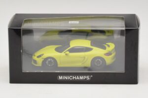 Porsche Cayman GT4 981 Grün Minichamps 1:43 410066122 Metall – Bild 5 von 5