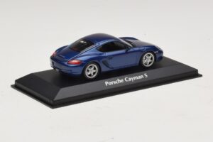 Porsche Cayman S 987 Blau Metallic Maxichamps 1:43 940065621 Metall – Bild 2 von 5