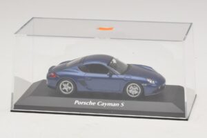 Porsche Cayman S 987 Blau Metallic Maxichamps 1:43 940065621 Metall – Bild 4 von 5