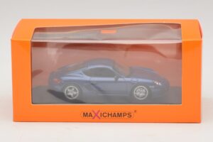Porsche Cayman S 987 Blau Metallic Maxichamps 1:43 940065621 Metall – Bild 5 von 5