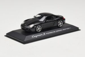 Porsche Cayman S 987 Porsche Design Edition 1 Schwarz Minichamps 1:43 400065622 Metall – Bild 2 von 5