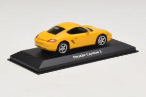 Porsche Cayman S 987 Gelb Maxichamps 1:43 940065620 Metall – Bild 2 von 5