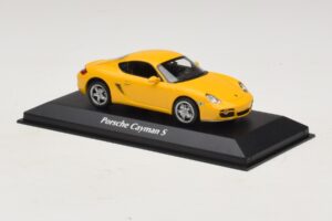 Porsche Cayman S 987 Gelb Maxichamps 1:43 940065620 Metall – Bild 3 von 5