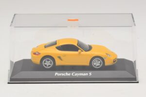 Porsche Cayman S 987 Gelb Maxichamps 1:43 940065620 Metall – Bild 4 von 5