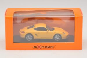 Porsche Cayman S 987 Gelb Maxichamps 1:43 940065620 Metall – Bild 5 von 5