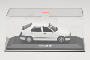 Renault 19 Weiss Maxichamps 1:43 940113700 Metall – Bild 4 von 5