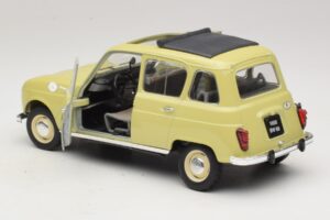 Renault 4L Gelb Solido 1:18 8062 Metall – Bild 4 von 7