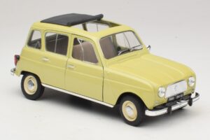 Renault 4L Gelb Solido 1:18 8062 Metall – Bild 5 von 7