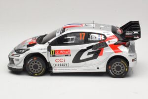 Toyota GR Yaris Rally1 #17 S. Ogier / V. Landais Rally Portugal Winner 2025 IXO 1:18 18RMC250A Metall – Bild 3 von 6