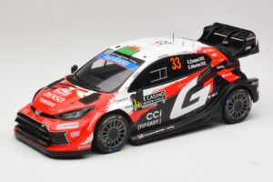 Toyota GR Yaris Rally1 #33 E. Evans / S. Martin Rally Monte Carlo 2026 IXO 1:18 18RMC269B Metall
