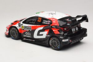 Toyota GR Yaris Rally1 #33 E. Evans / S. Martin Rally Monte Carlo 2026 IXO 1:18 18RMC269B Metall – Bild 5 von 6