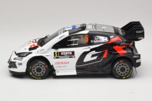 Toyota GR Yaris Rally1 #5 S. Pajari / E. Malkonen Rally Kenya 2025 IXO 1:18 18RMC246 Metall – Bild 3 von 6