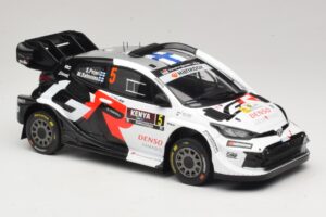 Toyota GR Yaris Rally1 #5 S. Pajari / E. Malkonen Rally Kenya 2025 IXO 1:18 18RMC246 Metall – Bild 4 von 6