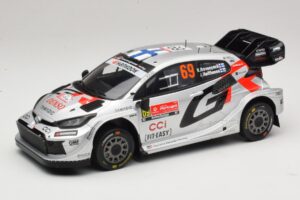 Toyota GR Yaris Rally1 #69 K. Rovanpera / J. Halttunen Rally Portugal 2025 IXO 1:18 18RMC250B Metall