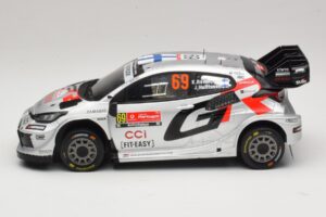 Toyota GR Yaris Rally1 #69 K. Rovanpera / J. Halttunen Rally Portugal 2025 IXO 1:18 18RMC250B Metall – Bild 3 von 6