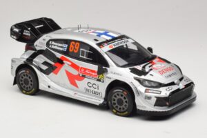 Toyota GR Yaris Rally1 #69 K. Rovanpera / J. Halttunen Rally Portugal 2025 IXO 1:18 18RMC250B Metall – Bild 4 von 6