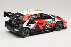 Toyota GR Yaris Rally1 #99 O. Solberg / E. Edmondson Rally Monte Carlo Winner 2026 IXO 1:18 18RMC269A Metall – Bild 2 von 6