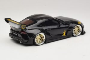 Toyota Supra GR A90 Pandem V1.0 Schwarz TopSpeed 1:18 TS0307 Resin – Bild 2 von 6