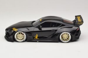 Toyota Supra GR A90 Pandem V1.0 Schwarz TopSpeed 1:18 TS0307 Resin – Bild 3 von 6