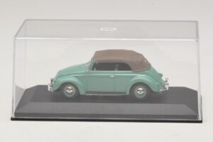 Volkswagen 1200 Cabriolet Stoffverdeck Grün Minichamps 1:43 430052042 Metall – Bild 4 von 5