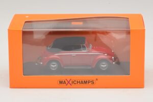 Volkswagen 1302 Cabriolet Rot Maxichamps 1:43 940055031 Metall – Bild 5 von 5