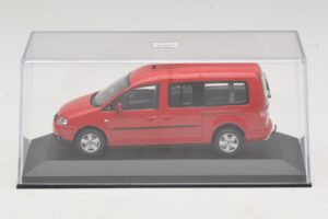 Volkswagen Caddy 2K Bus Rot Minichamps 1:43 CADDY009 Metall – Bild 4 von 5