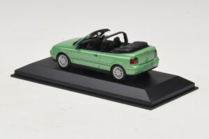 Volkswagen Golf Mk4 Cabriolet Grün Metallic Minichamps 1:43 430058335 Metall – Bild 3 von 5