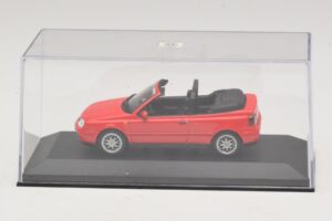 Volkswagen Golf Mk4 Cabriolet Rot Händler-Edition Minichamps 1:43 GOLF006 Metall – Bild 4 von 5