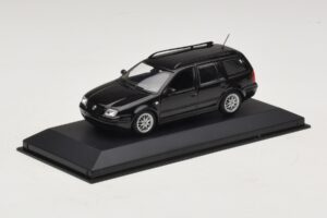 Volkswagen Golf Mk4 Variant Sport Highline BBS Edition Schwarz Minichamps 1:43 GOLF008 Metall – Bild 2 von 5