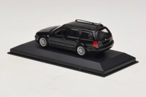 Volkswagen Golf Mk4 Variant Sport Highline BBS Edition Schwarz Minichamps 1:43 GOLF008 Metall – Bild 3 von 5