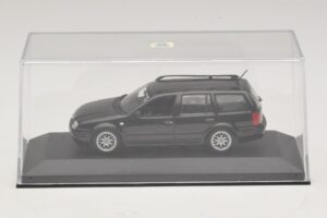 Volkswagen Golf Mk4 Variant Sport Highline BBS Edition Schwarz Minichamps 1:43 GOLF008 Metall – Bild 4 von 5