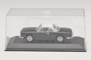 Volkswagen Karmann Ghia Schwarz mit weissem Dach Minichamps 1:43 430050224 Metall – Bild 4 von 5