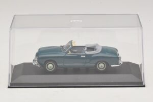 Volkswagen Karmann Ghia Cabriolet Dunkelblau Minichamps 1:43 GHIA001 Metall – Bild 4 von 5