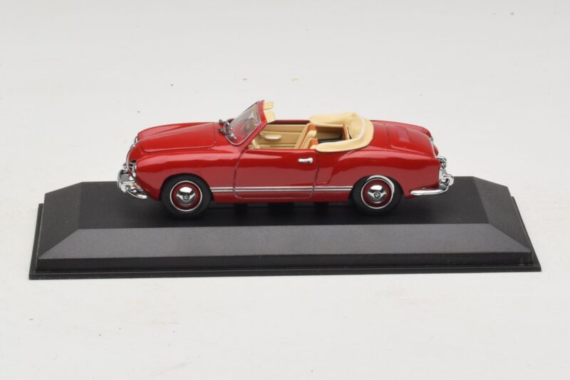 Volkswagen Karmann Ghia Cabriolet Dunkelrot Minichamps 1:43 Volkswagen Karmann Ghia Cabriolet Dunkelrot Minichamps 1:43 5032 Metall