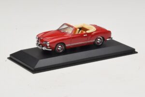 Volkswagen Karmann Ghia Cabriolet Dunkelrot Minichamps 1:43 5032 Metall – Bild 2 von 5