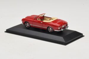 Volkswagen Karmann Ghia Cabriolet Dunkelrot Minichamps 1:43 5032 Metall – Bild 3 von 5
