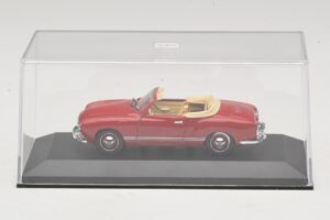 Volkswagen Karmann Ghia Cabriolet Dunkelrot Minichamps 1:43 5032 Metall – Bild 4 von 5