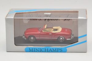 Volkswagen Karmann Ghia Cabriolet Dunkelrot Minichamps 1:43 5032 Metall – Bild 5 von 5