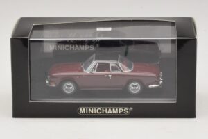 Volkswagen Karmann Ghia Rot Mit Schwarzem Dach Minichamps 1:43 GHIA002 Metall – Bild 5 von 5