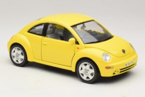 Volkswagen New Beetle A4 Gelb Bburago 1:18 3302 Metall – Bild 6 von 8